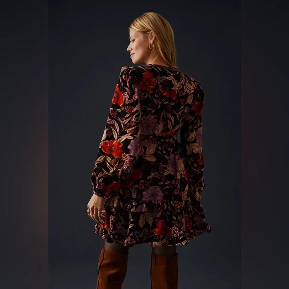 PILCRO Tiered Corduroy Dress - Picture 4 of 8